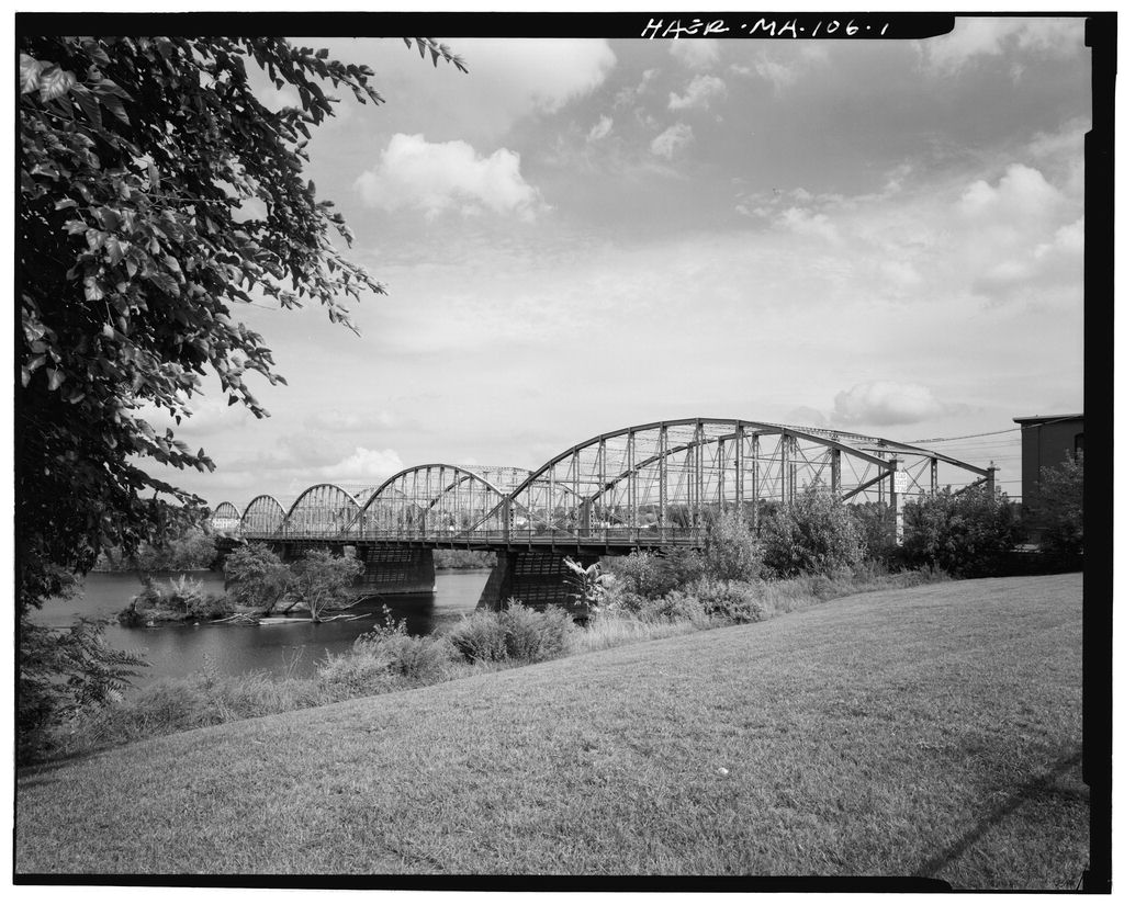 Aiken Street Bridge, photograph filed with the federal survey