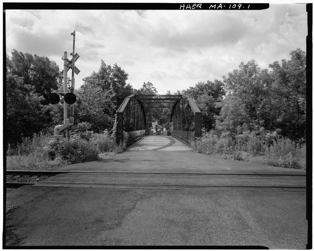 Blackinton Bridge, photograph filed with the federal survey
