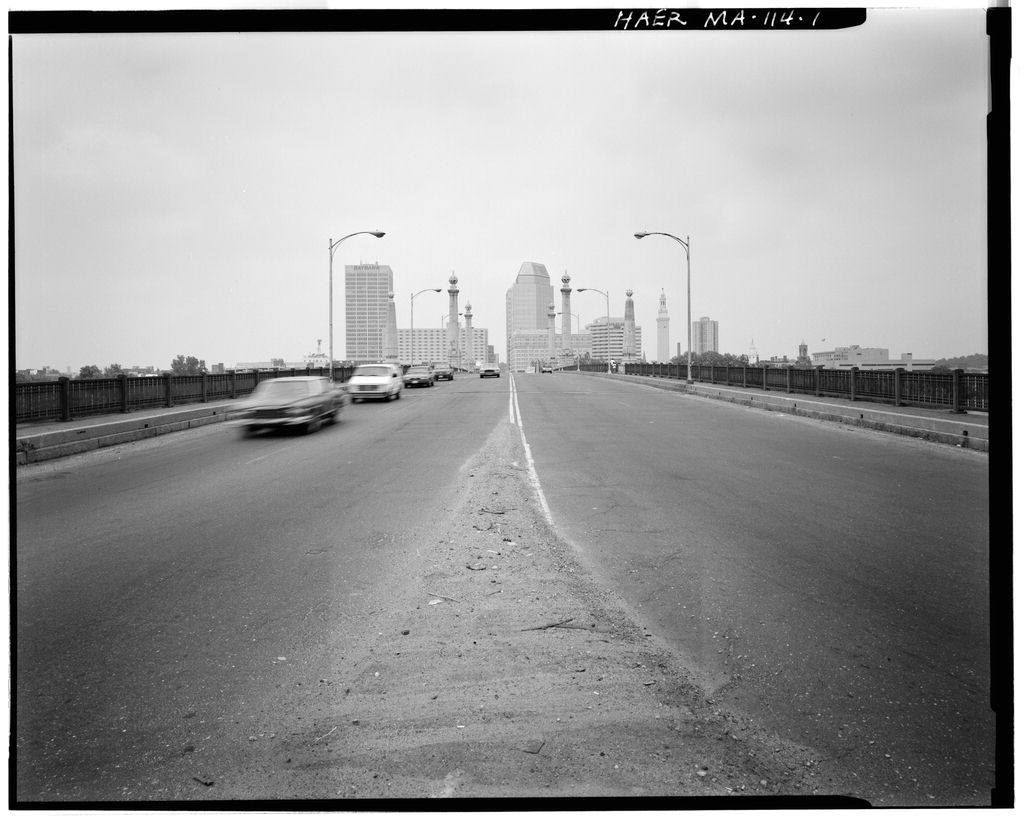Hampden County Memorial Bridge, photograph filed with the federal survey
