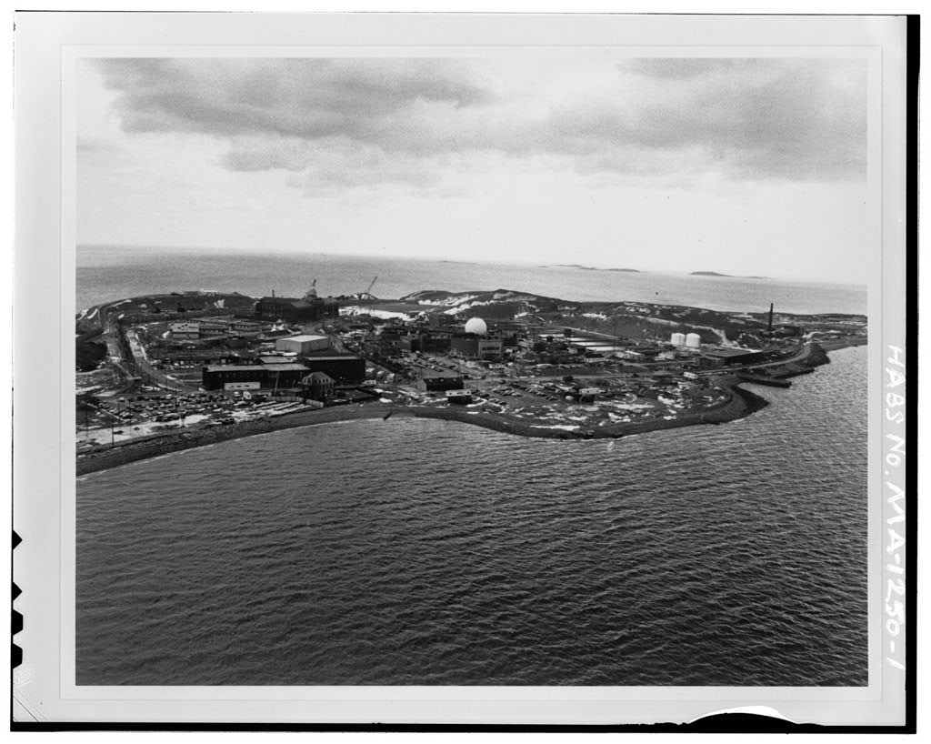 Deer Island House of Correction, Deer Island (northeast & northwest quadrants), Boston, Suffolk County, MA, photograph filed with the federal survey
