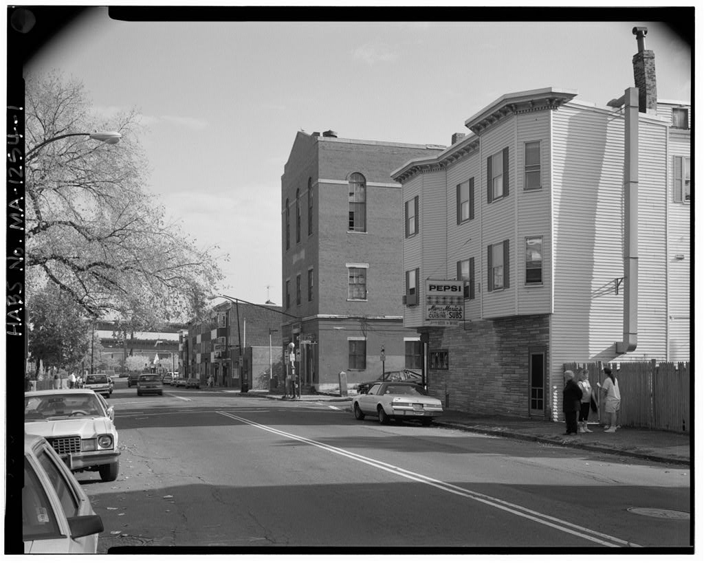 Charlestown Municipal Building, photograph filed with the federal survey
