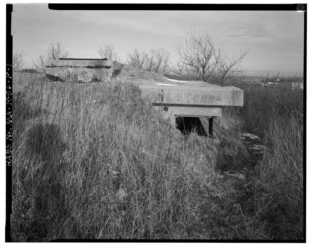 Fort Rodman Military Reservation, Battery Milliken, Northwest corner of site, along Rodney French Boulevard, New Bedford, Bristol County, MA, photograph filed with the federal survey