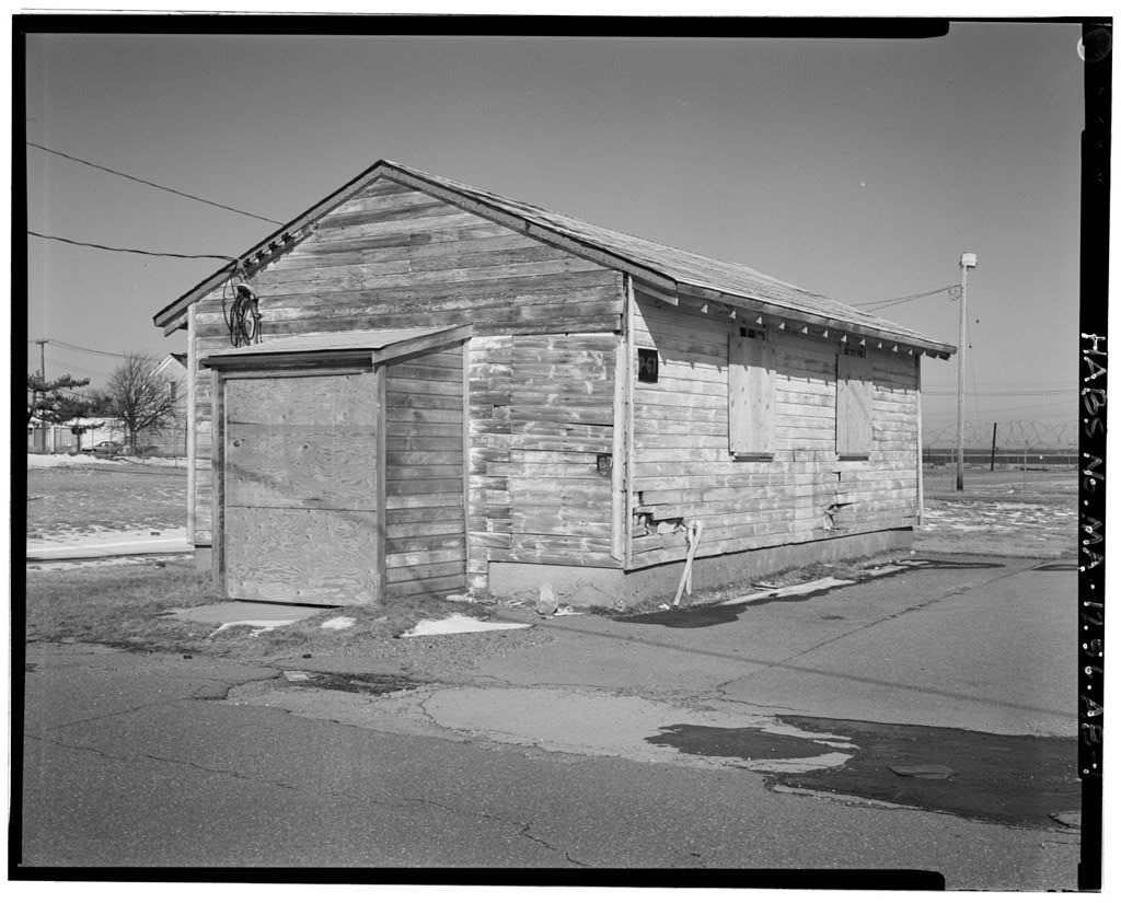 Fort Rodman Military Reservation, Post Exchange Lumber Storage, North of Bake House, New Bedford, Bristol County, MA, photograph filed with the federal survey