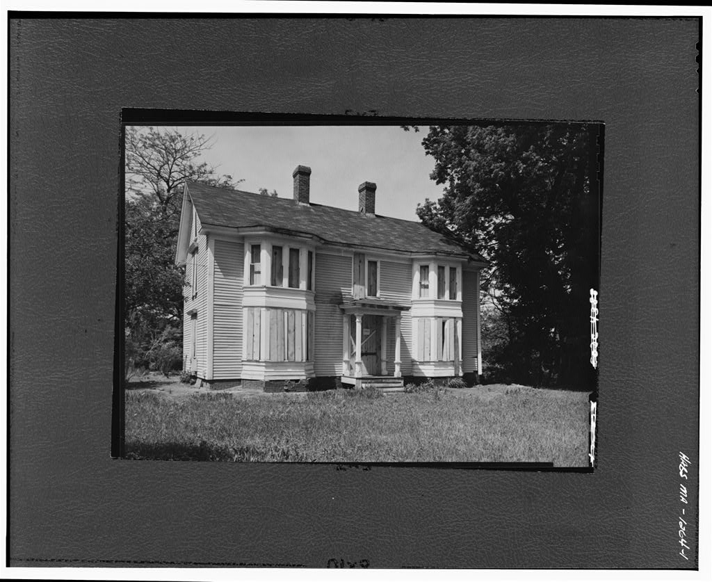 Job Brooks House, photograph filed with the federal survey