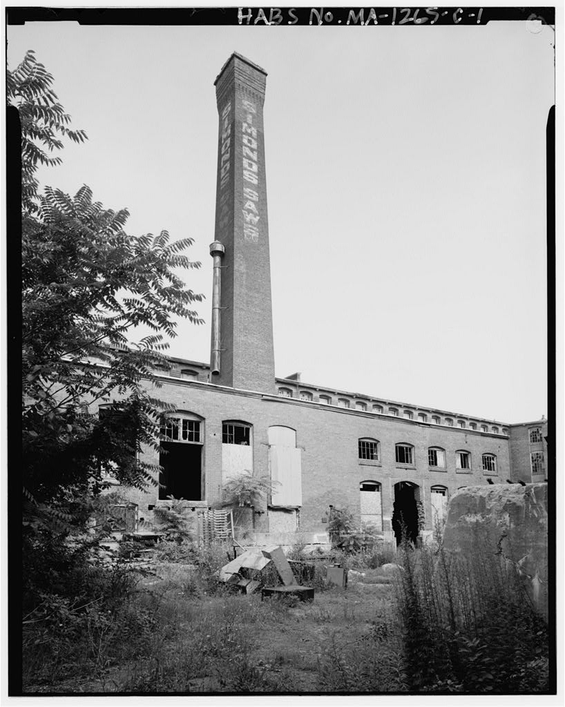 Simonds Manufacturing Company, photograph filed with the federal survey