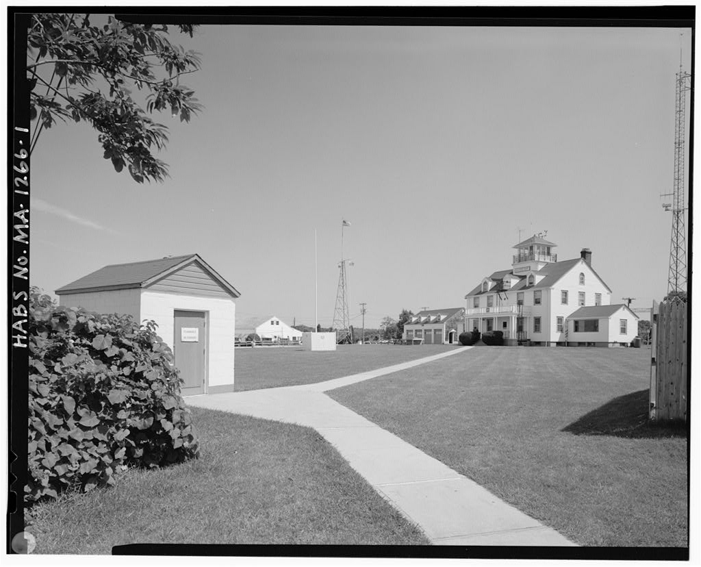 U.S. Coast Guard Cape Cod Canal Station, photograph filed with the federal survey