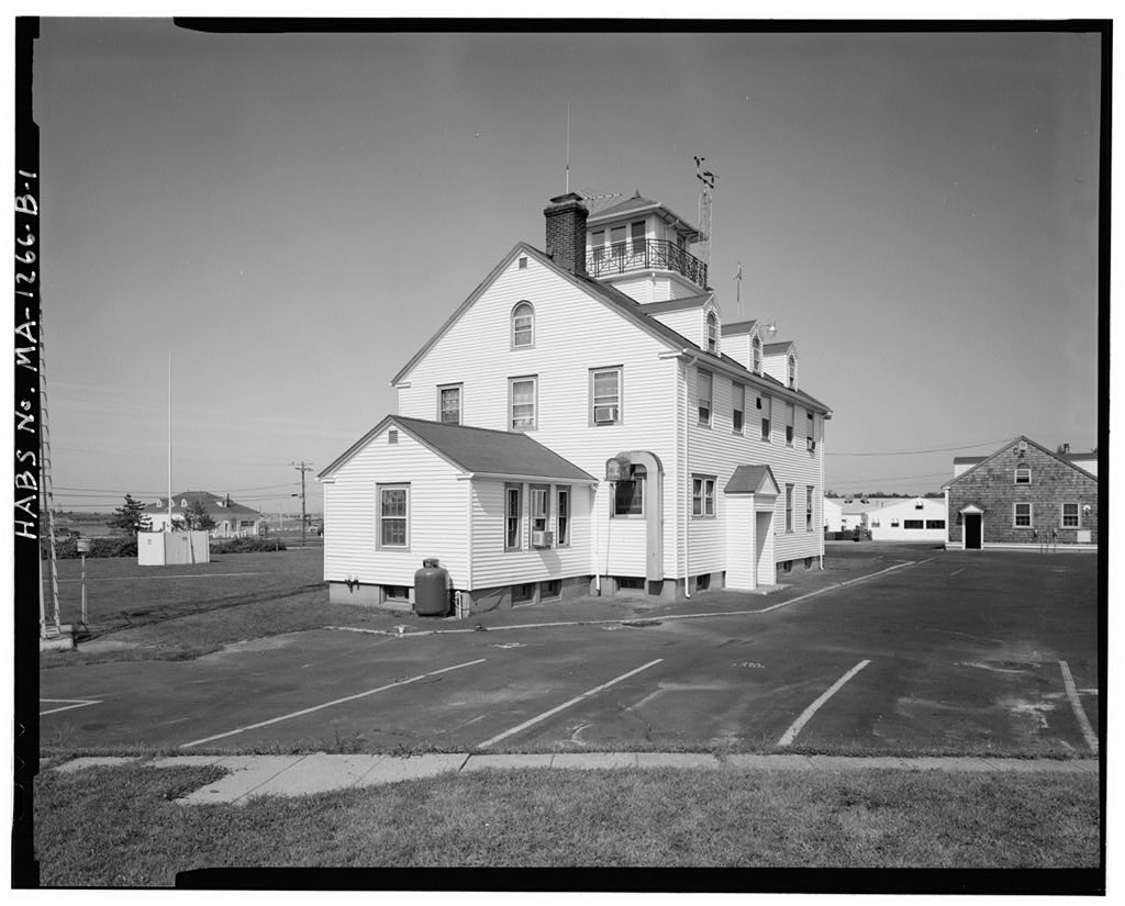 U.S. Coast Guard Cape Cod Canal Station, photograph filed with the federal survey