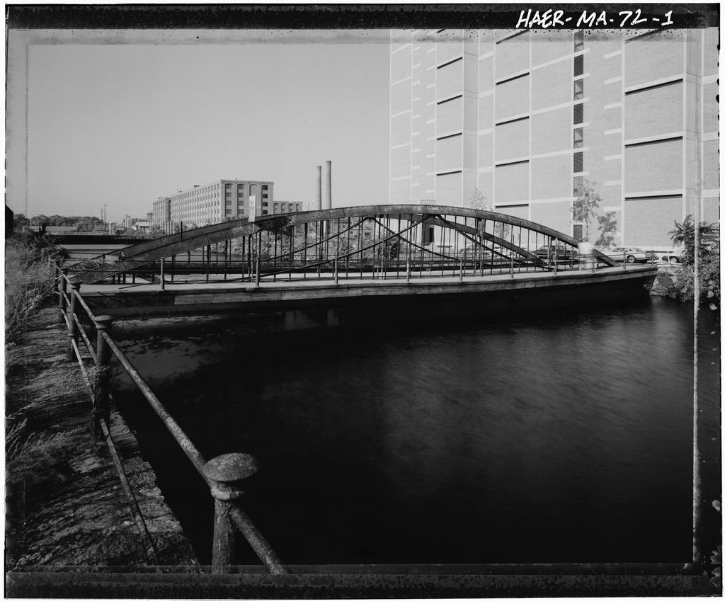 Upper Pacific Mills Bridge, photograph filed with the federal survey
