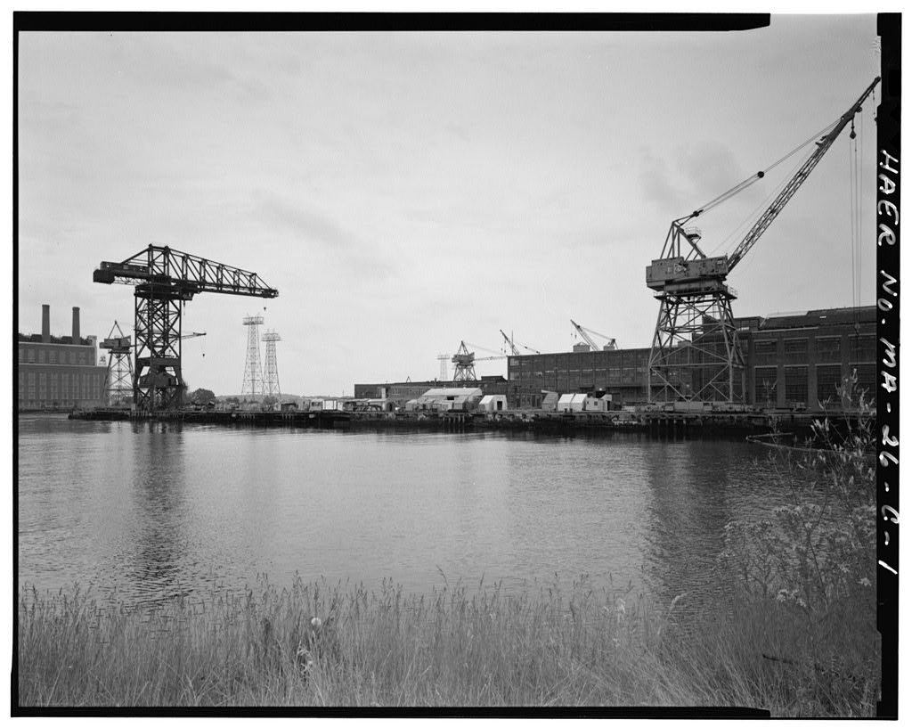 General Dynamics Corporation Shipyard, photograph filed with the federal survey