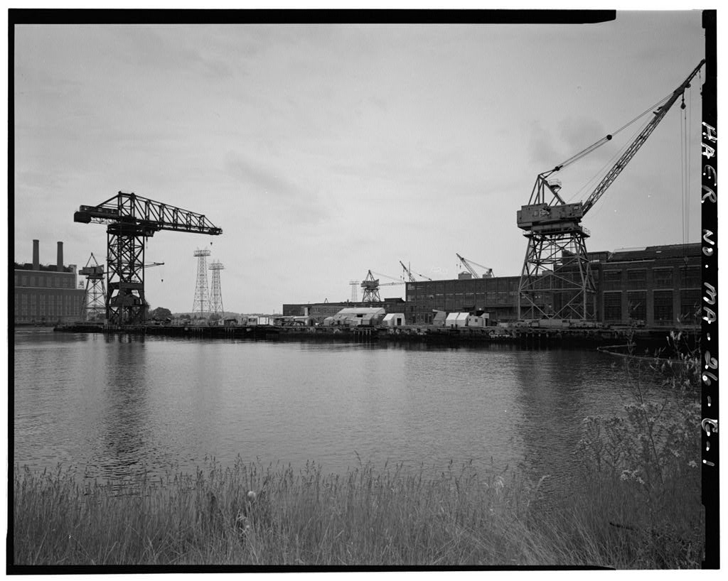 General Dynamics Corporation Shipyard, photograph filed with the federal survey