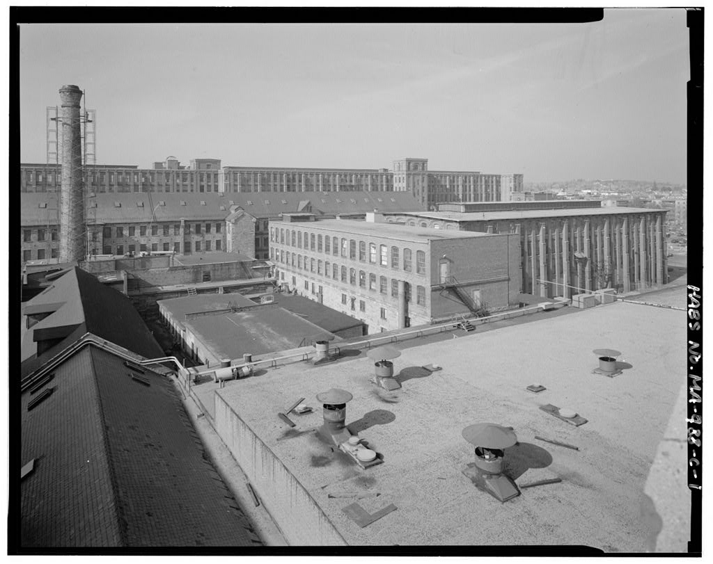 Lawrence Machine Shop, Building No. 13, Union & Canal Streets, Lawrence, Essex County, MA, photograph filed with the federal survey