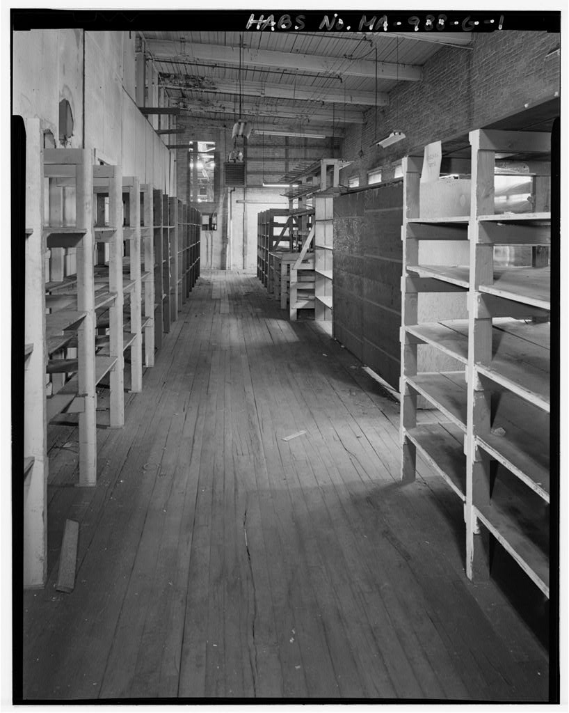 Lawrence Machine Shop, Building No. 15, Union & Canal Streets, Lawrence, Essex County, MA, photograph filed with the federal survey