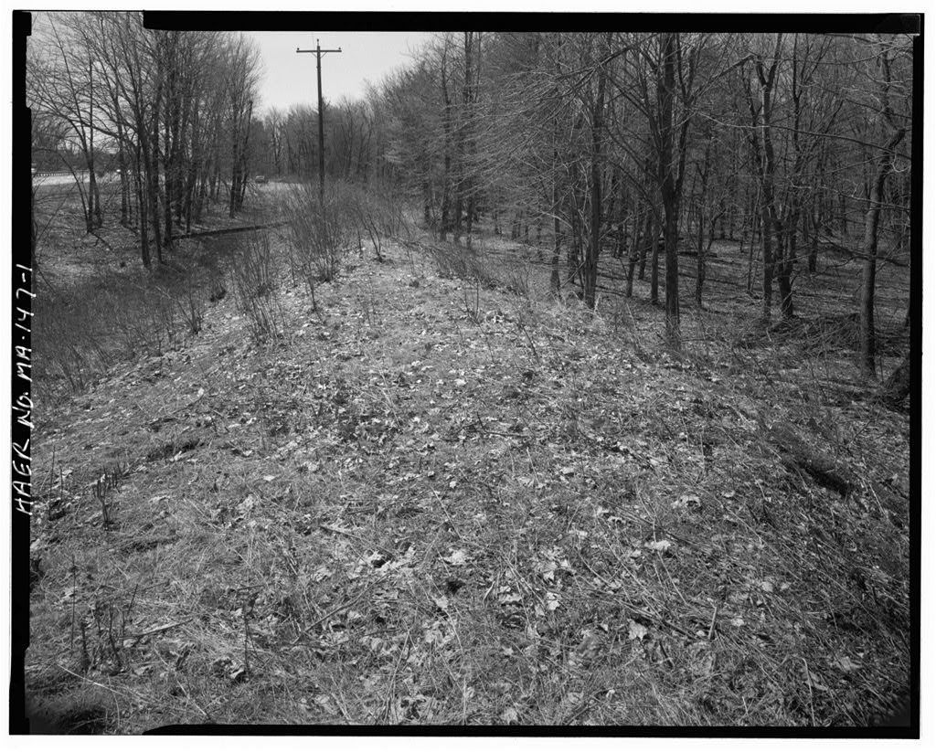 Blackstone Canal Millbury Segment, photograph filed with the federal survey