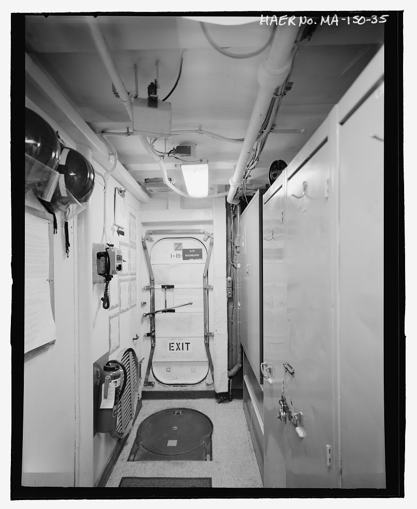 U.S. Coast Guard Cutter WHITE HEATH, USGS Integrated Support Command Boston, 427 Commercial Street, Boston, Suffolk County, MA, photograph filed with the federal survey