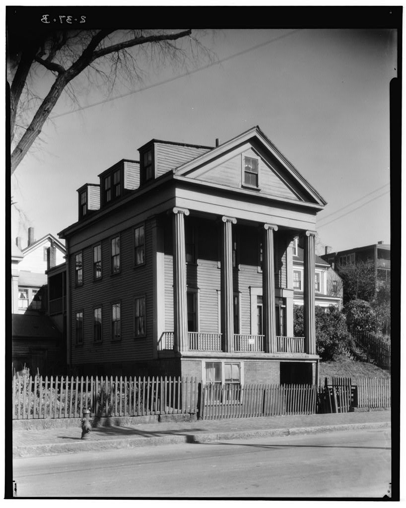 Captain's House, Captain's Row, Shurtleff Street, Chelsea, Suffolk County, MA, photograph filed with the federal survey
