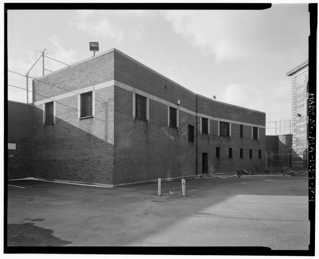 Charles Street Jail Complex, Solitary Confinement, 215 Charles Street, Boston, Suffolk County, MA, photograph filed with the federal survey