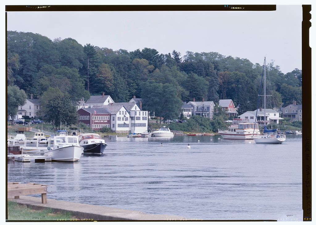 Lowell's Boat Shop, photograph filed with the federal survey