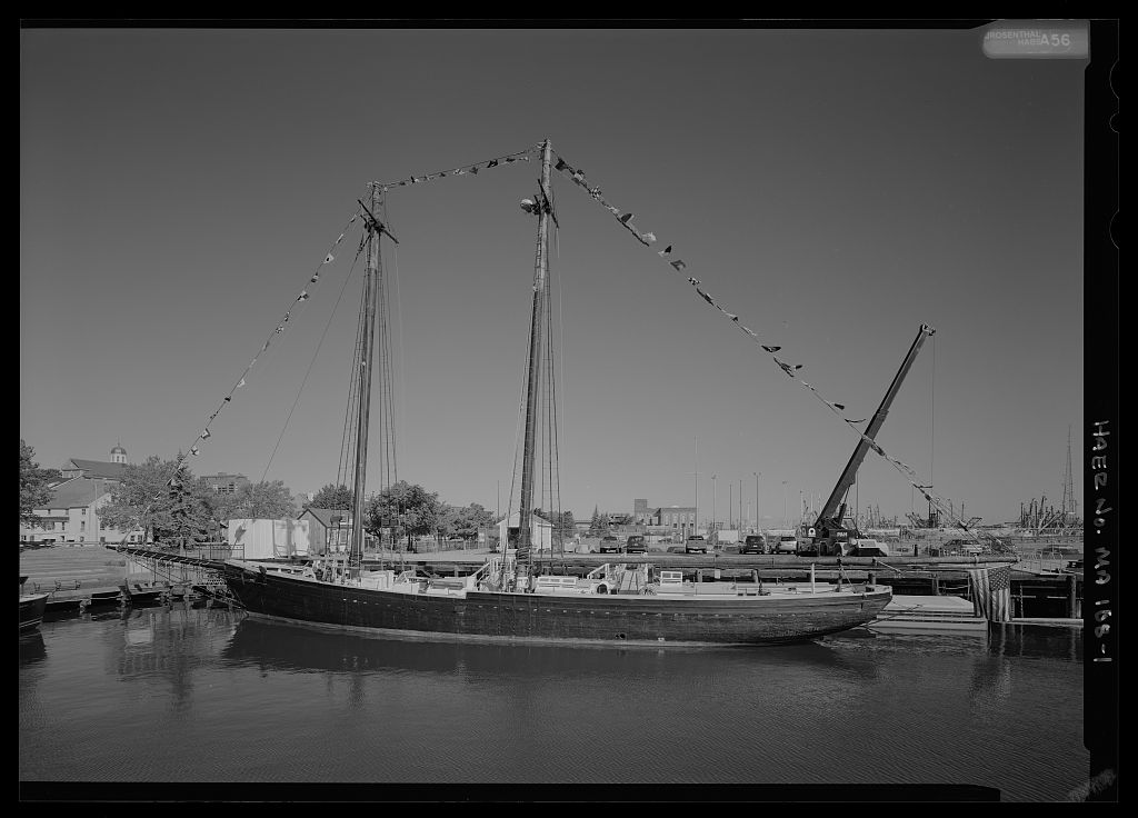 Schooner Ernestina, photograph filed with the federal survey