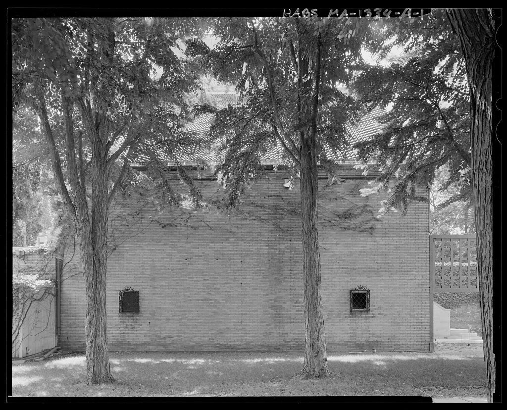 Fenway Court, Carriage House, 280 The Fenway, Boston, Suffolk County, MA, photograph filed with the federal survey