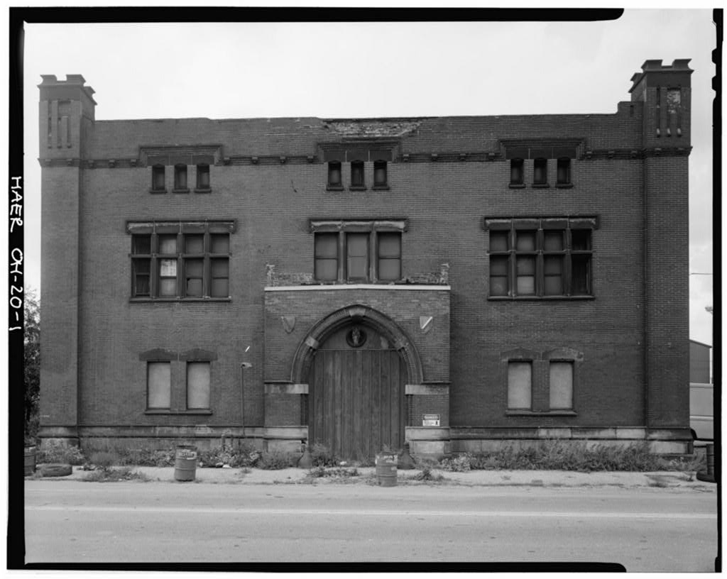 Diebolt Brewing Company Stable, 2695 Pittsburgh Avenue, Cleveland, Cuyahoga County, OH, photograph filed with the federal survey