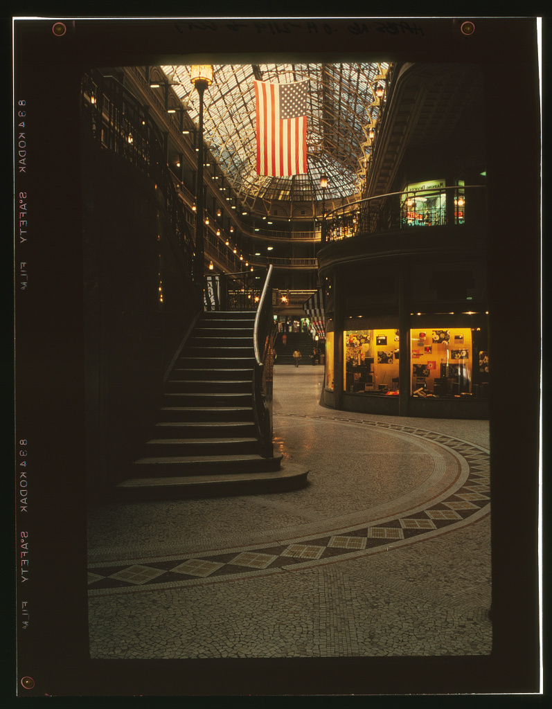 Cleveland Arcade, 401 Euclid Avenue, Cleveland, Cuyahoga County, OH, photograph filed with the federal survey