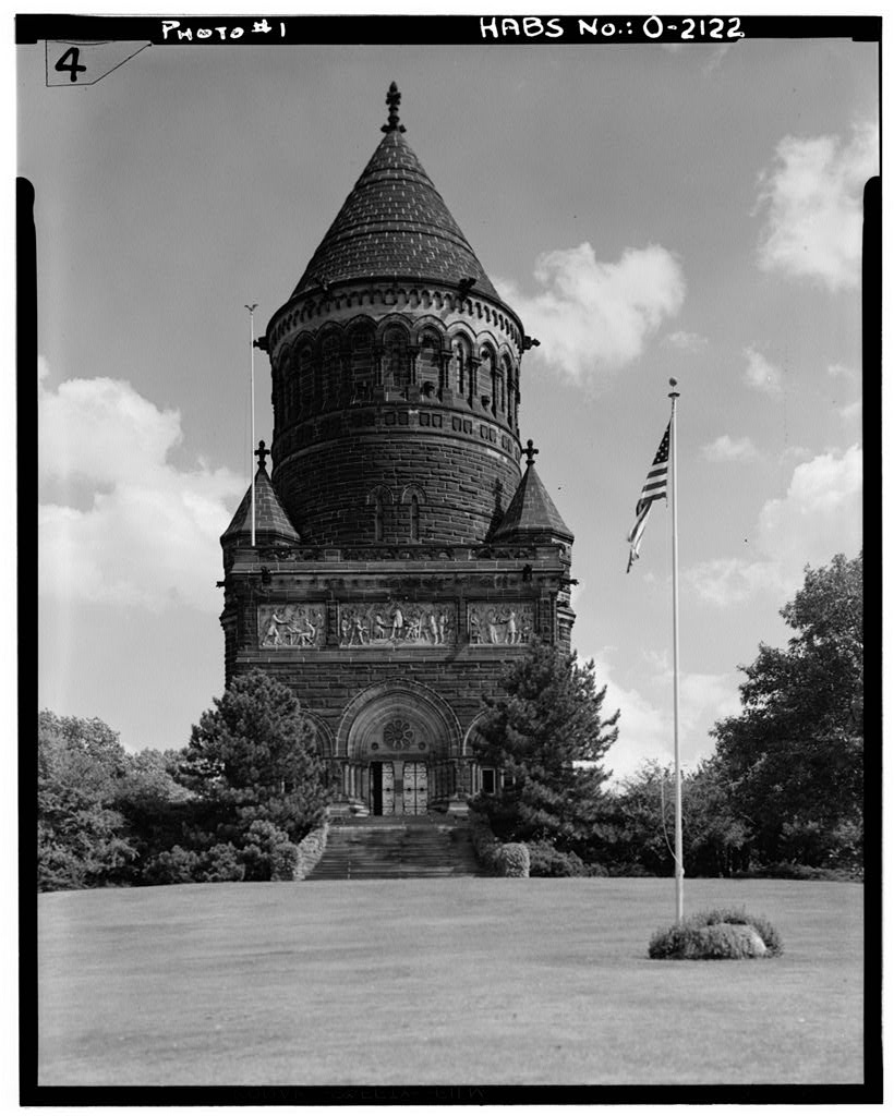President James Abram Garfield Monument, 12316 Euclid Avenue, Cleveland, Cuyahoga County, OH, photograph filed with the federal survey