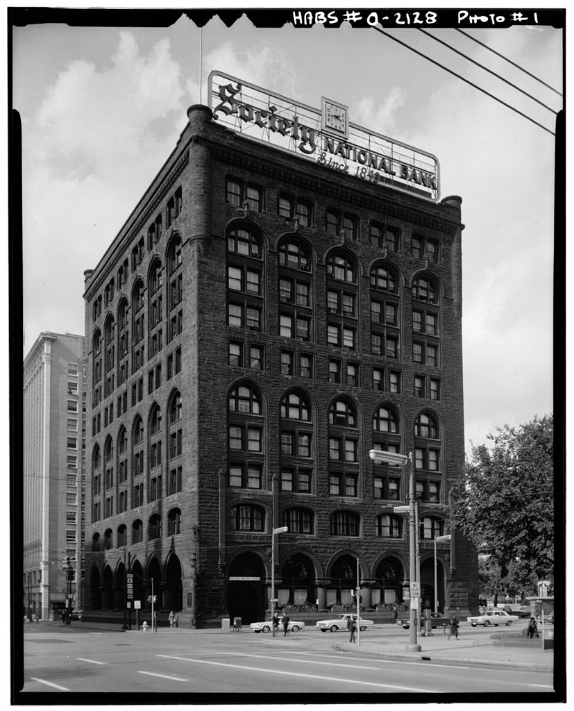Society National Bank Building, 127-145 Public Square, Cleveland, Cuyahoga County, OH, photograph filed with the federal survey
