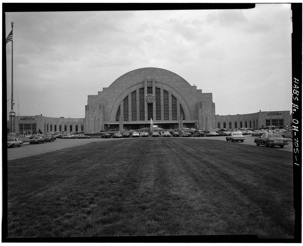 Cincinnati Union Terminal, photograph filed with the federal survey
