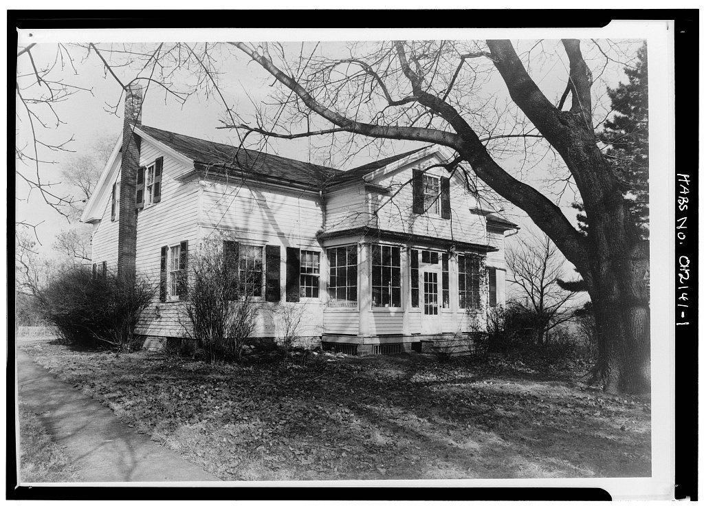 Abbott-Page House, photograph filed with the federal survey