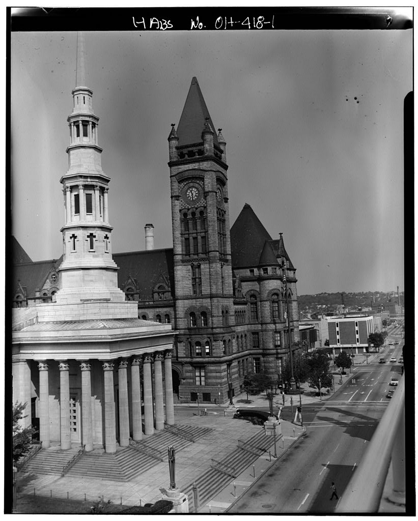 Cincinnati City Hall, 801 Plum Street, Cincinnati, Hamilton County, OH, photograph filed with the federal survey