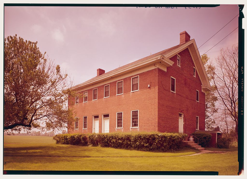 Shaker Meetinghouse, photograph filed with the federal survey