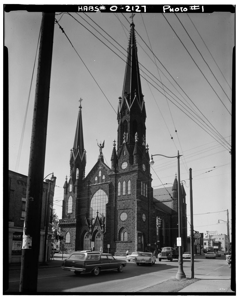 St. Michael the Archangel Roman Catholic Church, 3114 Scranton Road, Cleveland, Cuyahoga County, OH, photograph filed with the federal survey