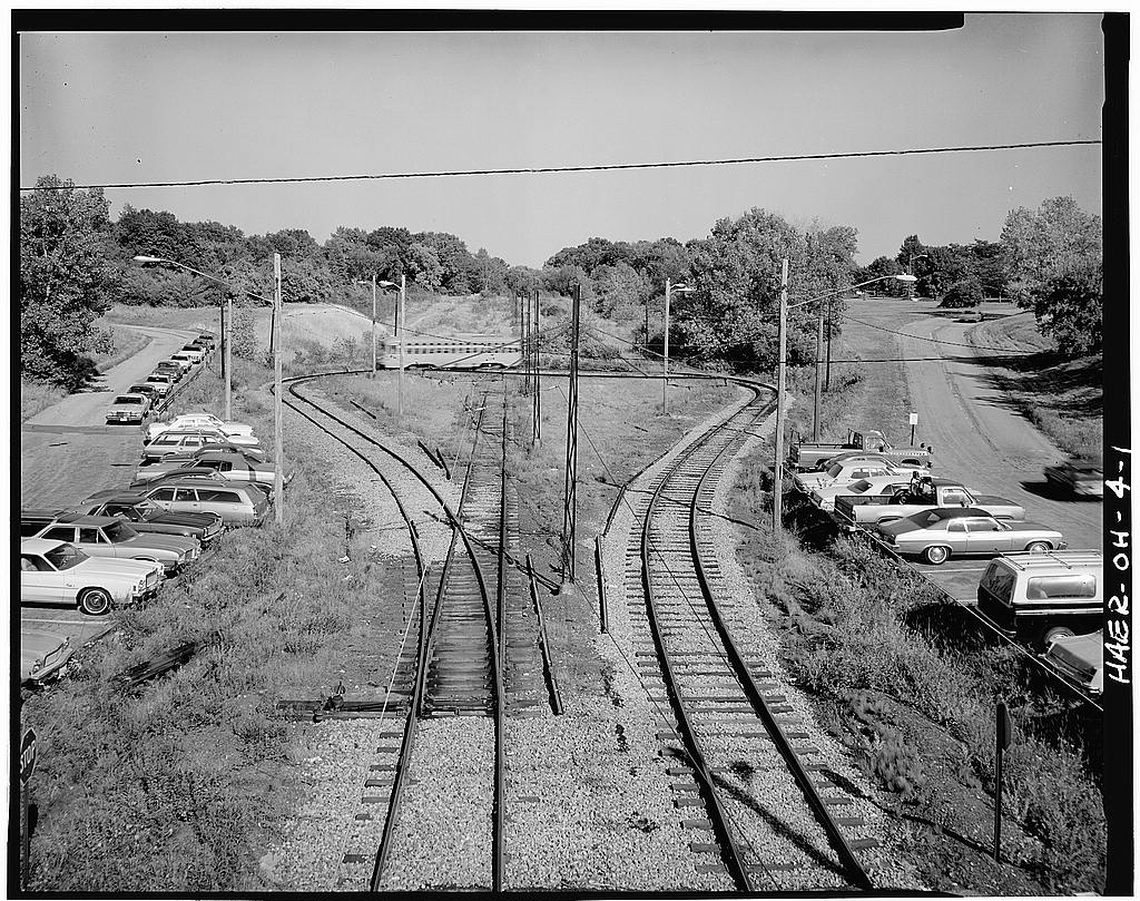 Shaker Heights Rapid Transit Line, photograph filed with the federal survey