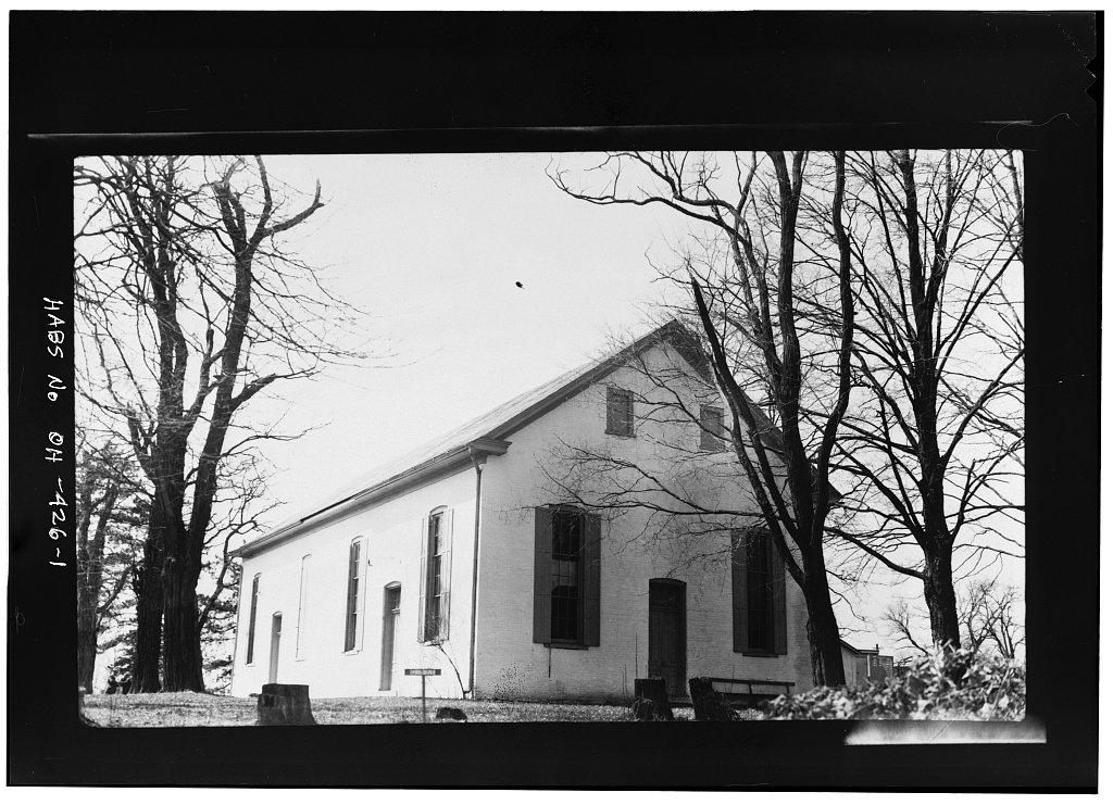 Quaker Meetinghouse, photograph filed with the federal survey