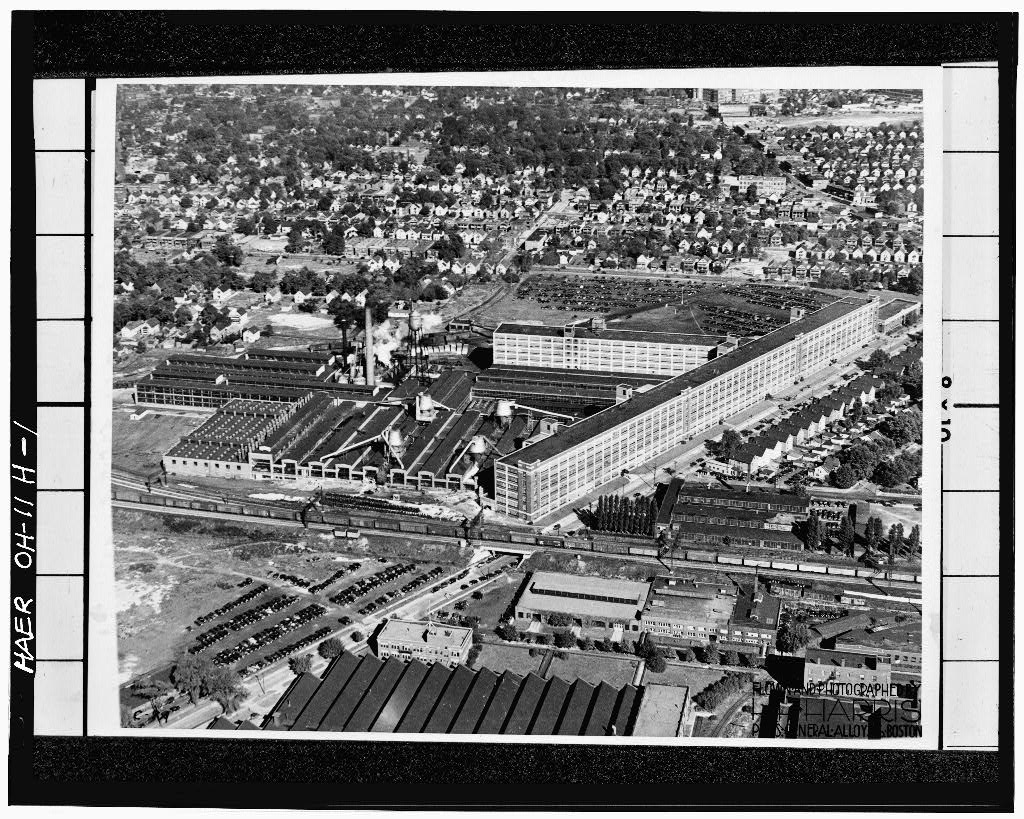 Fisher Body Ohio Company, East 140th Street & Coit Road, Cleveland, Cuyahoga County, OH, photograph filed with the federal survey