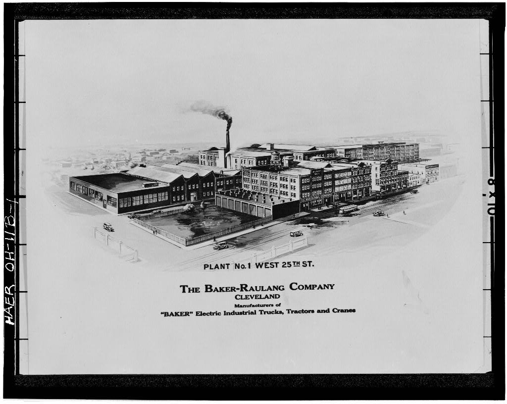 Rauch & Lang Carriage Company, West Twenty-fifth Street & Monroe Avenue, Cleveland, Cuyahoga County, OH, photograph filed with the federal survey