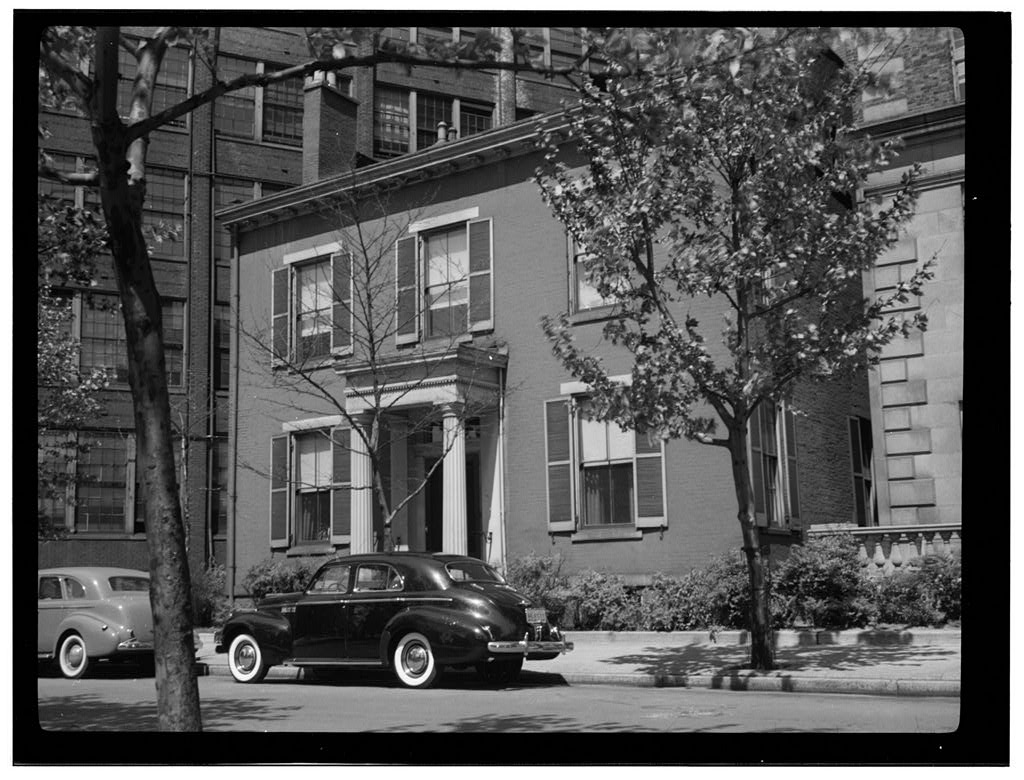 Fourth & Laurence Streets (House), Cincinnati, Hamilton County, OH, photograph filed with the federal survey