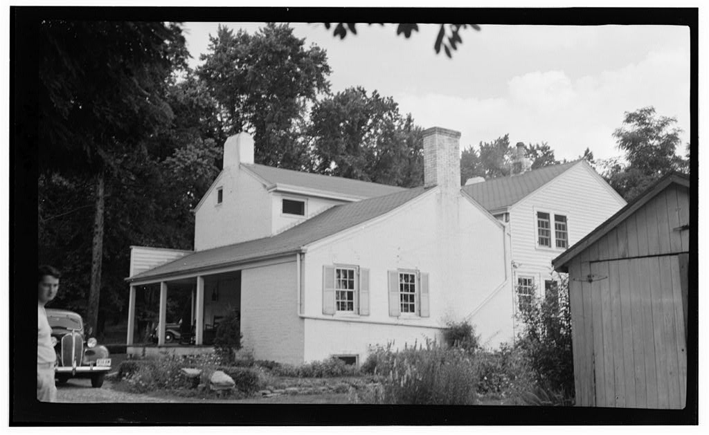 "Blue Shutters" Residence, photograph filed with the federal survey
