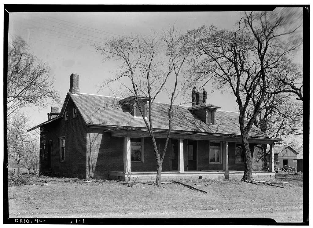 Matt Gray House, North Lewisburg, Champaign County, OH, photograph filed with the federal survey