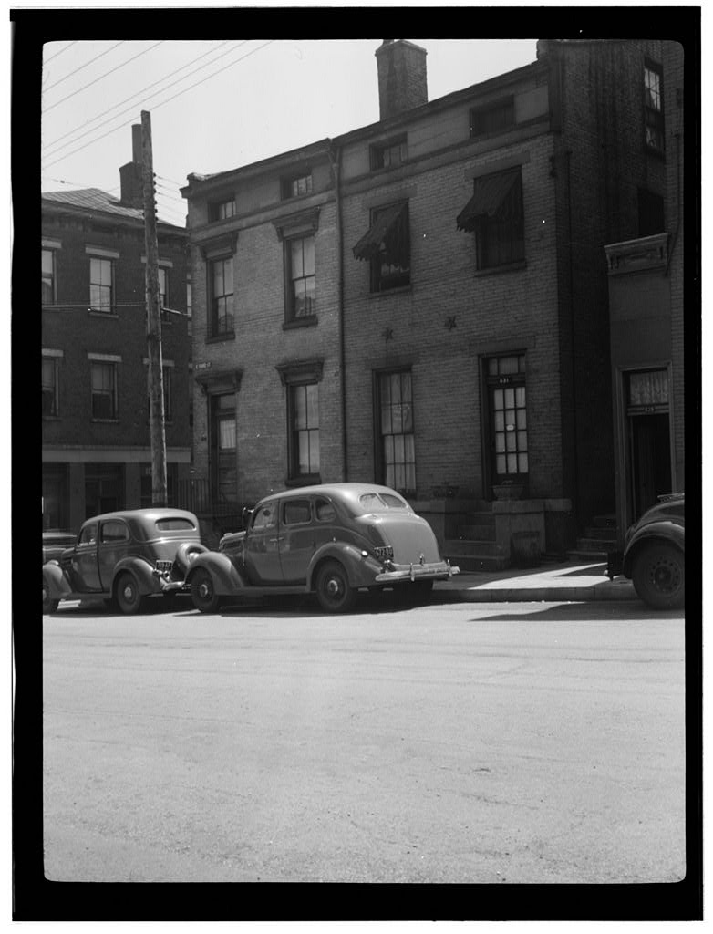 629-31 East Third Street (House), Cincinnati, Hamilton County, OH, photograph filed with the federal survey