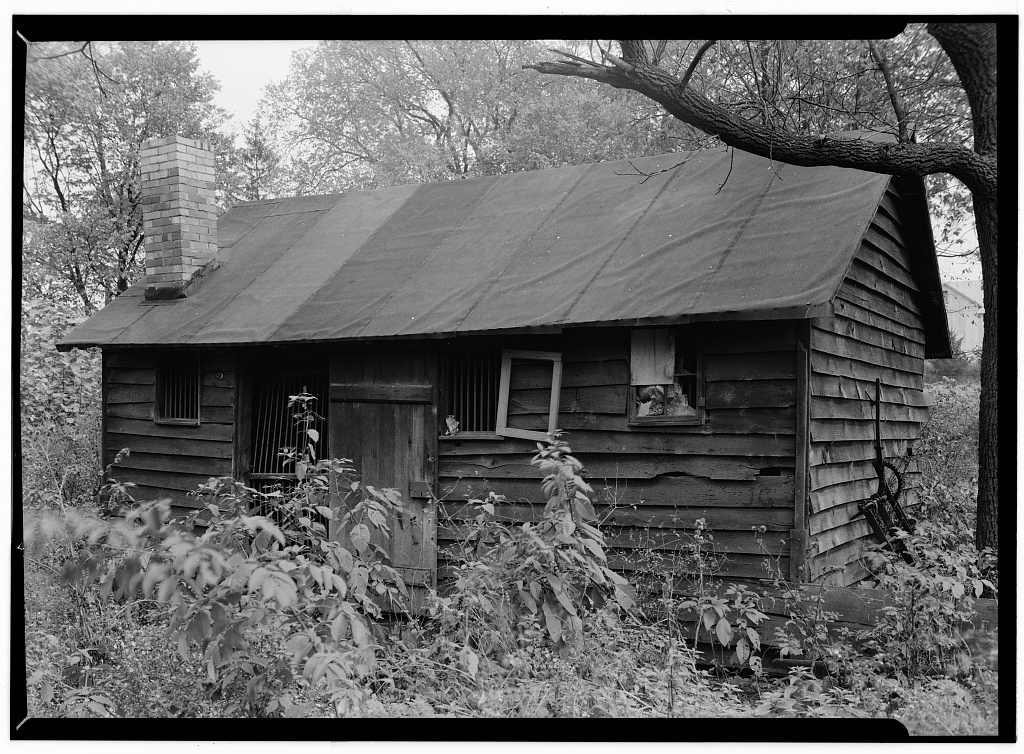 Zoar Jail, photograph filed with the federal survey