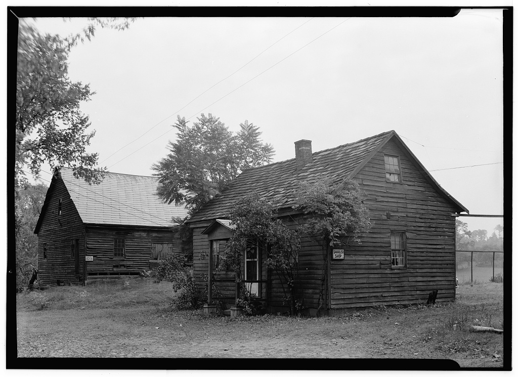 Saddler Shop, Second Street, Zoar, Tuscarawas County, OH, photograph filed with the federal survey