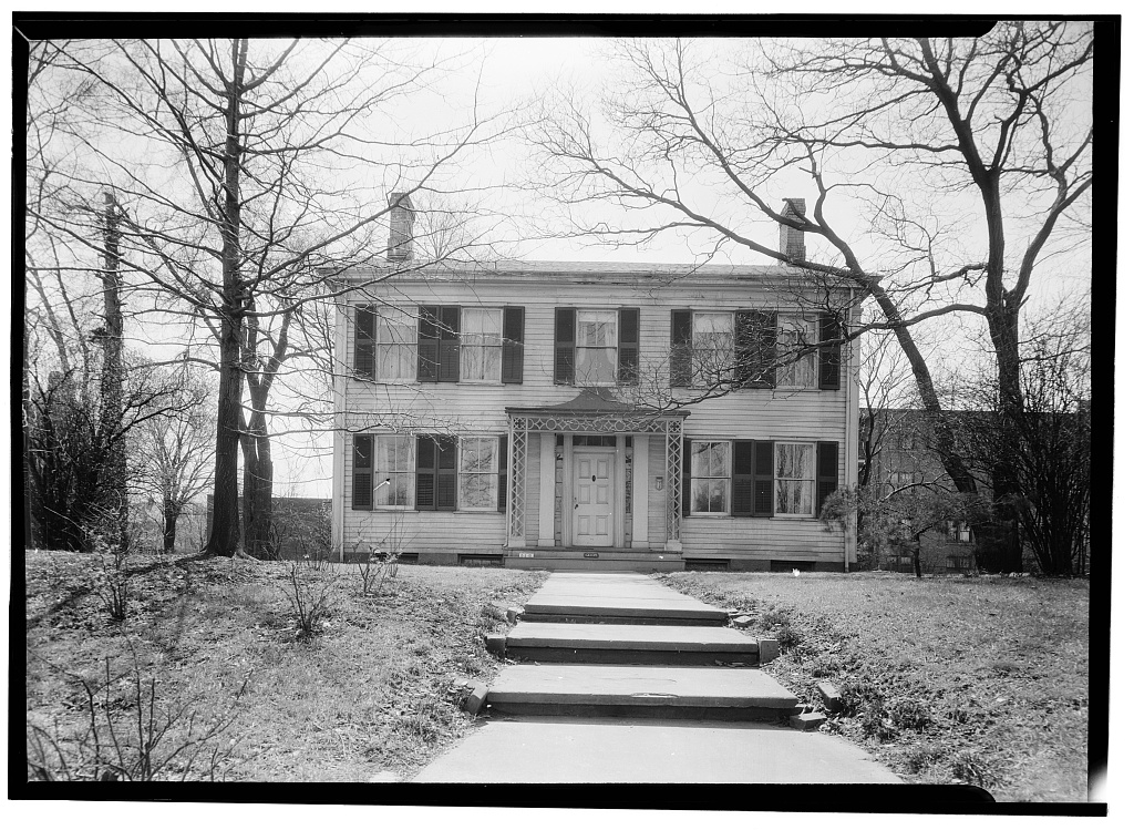 Ezra Nicholson House, photograph filed with the federal survey