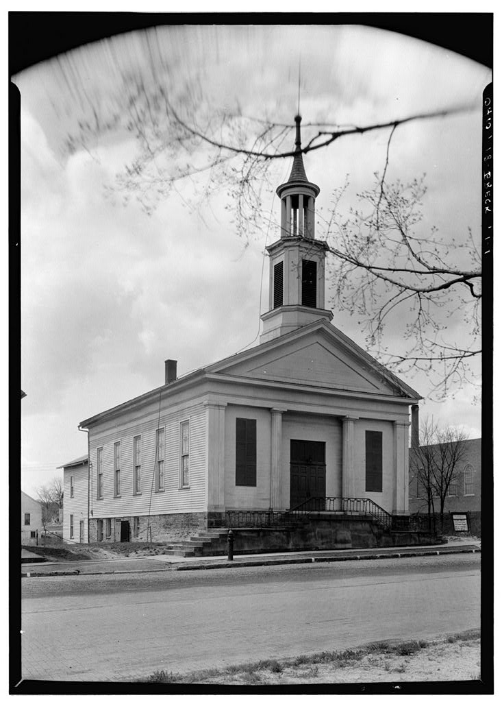 Congregational Church, photograph filed with the federal survey