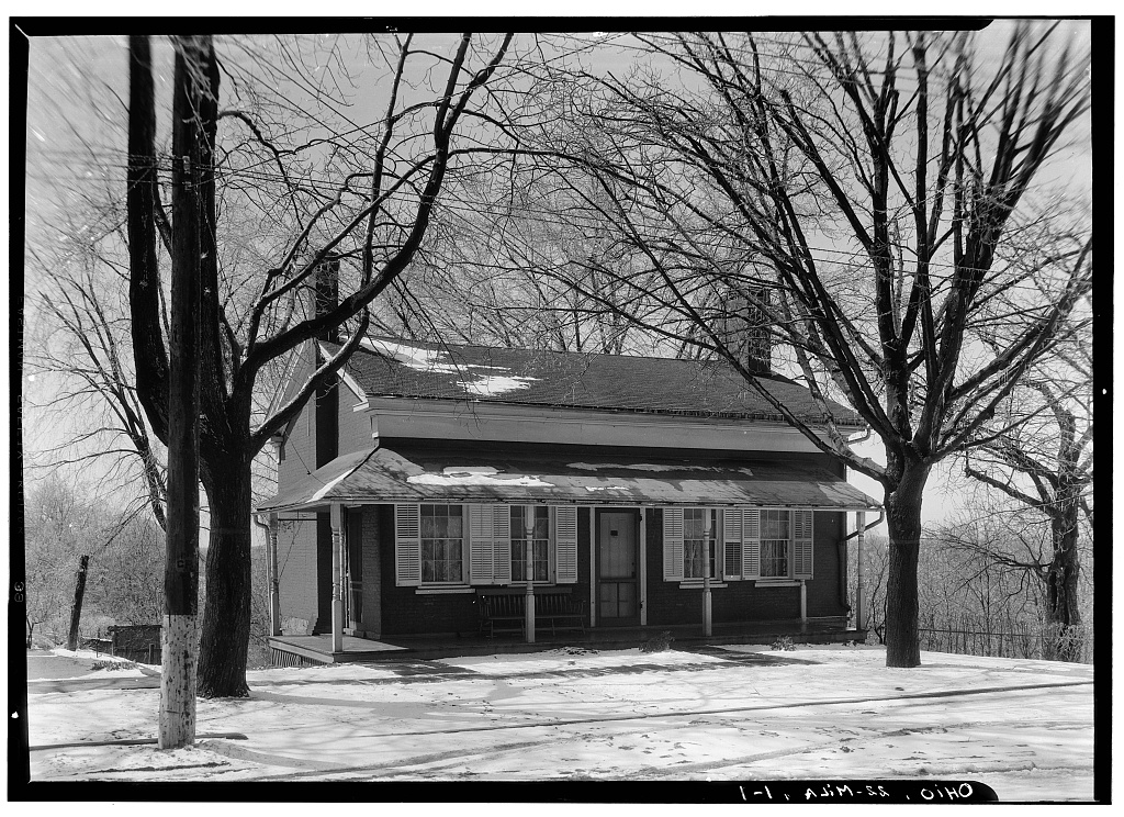 Thomas A. Edison Birthplace, Front Street & Choate Avenue, Milan, Erie County, OH, photograph filed with the federal survey