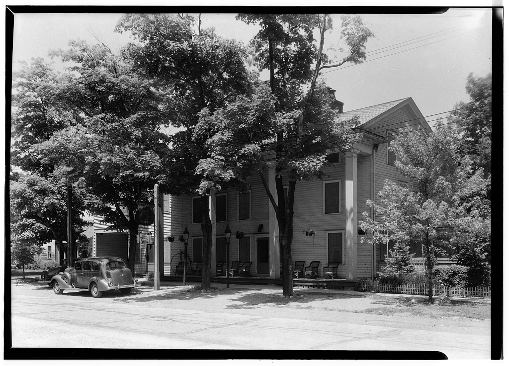 Unionville Tavern, County Line Road, Unionville, Lake County, OH, photograph filed with the federal survey