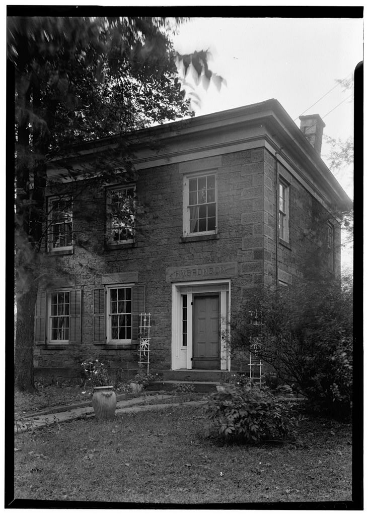 H. V. Bronson House, photograph filed with the federal survey