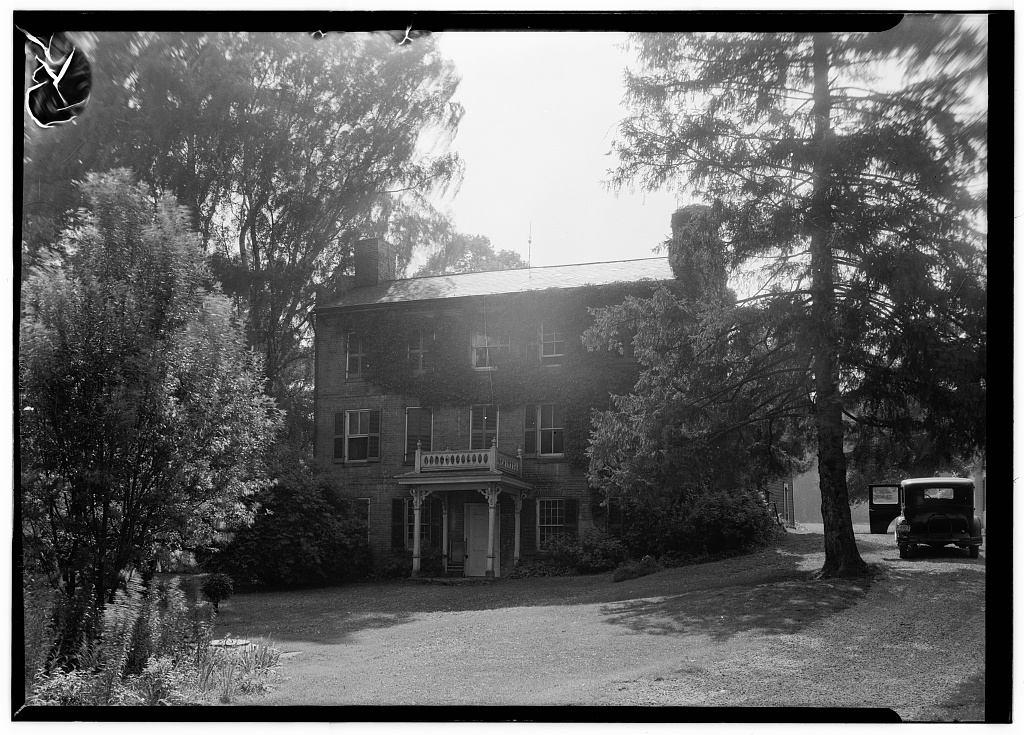 Jonathan Hale House, photograph filed with the federal survey