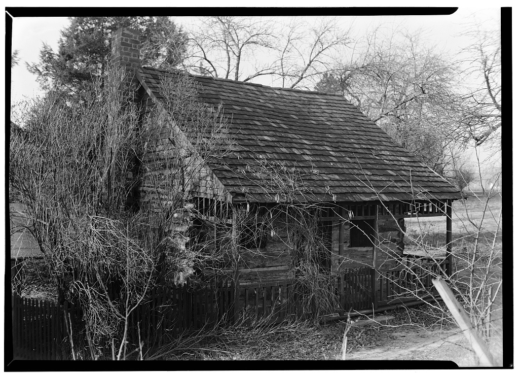 Hermitage (Log Cabin), photograph filed with the federal survey