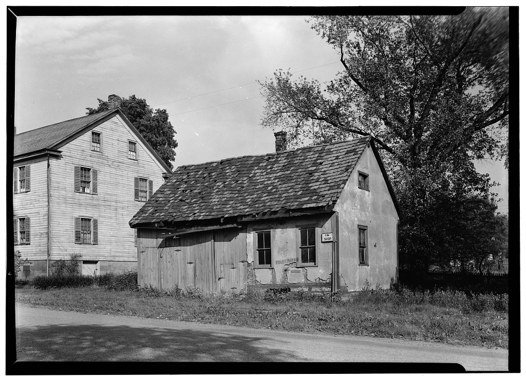Cobbler Shop, photograph filed with the federal survey